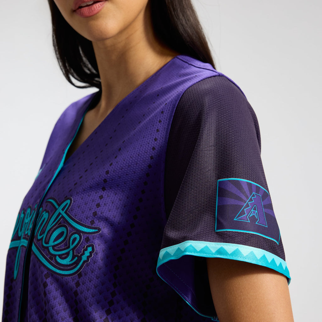 Women's Arizona Diamondbacks Corbin Carroll Nike Purple 2025 City Connect Limited Player Jersey - 9