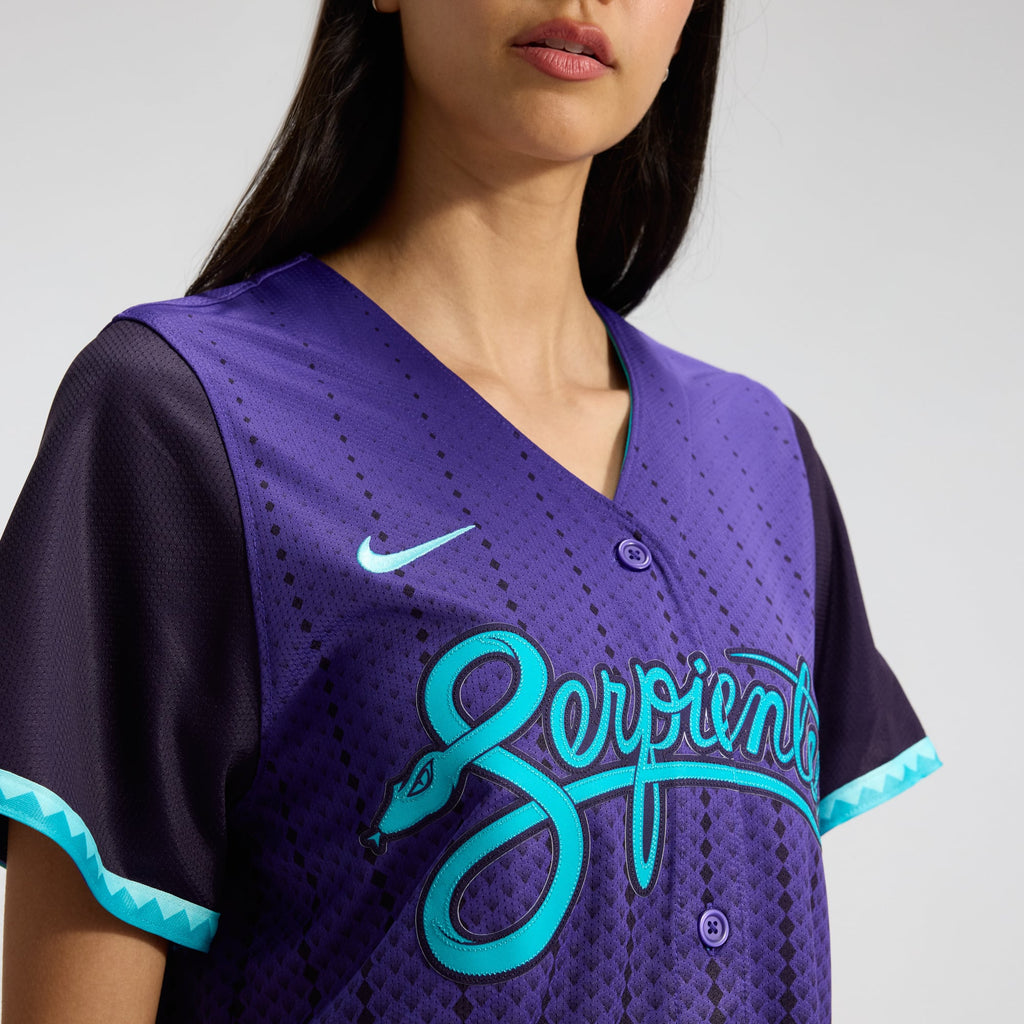Women's Arizona Diamondbacks Corbin Carroll Nike Purple 2025 City Connect Limited Player Jersey - 10