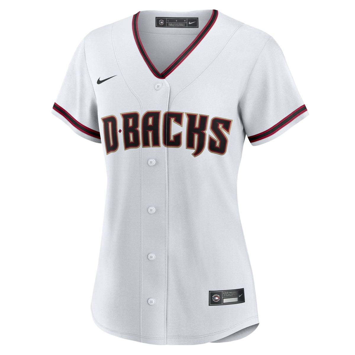 Women's Arizona Diamondbacks Corbin Carroll Nike White Home Replica Player Jersey - 3