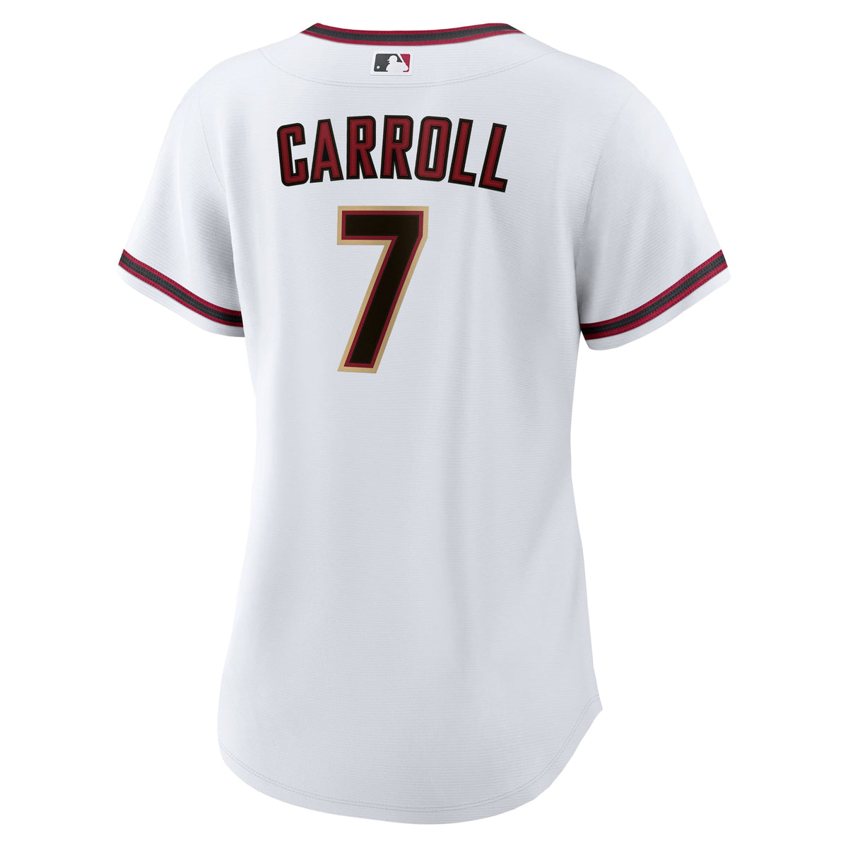 Women's Arizona Diamondbacks Corbin Carroll Nike White Home Replica Player Jersey - 4
