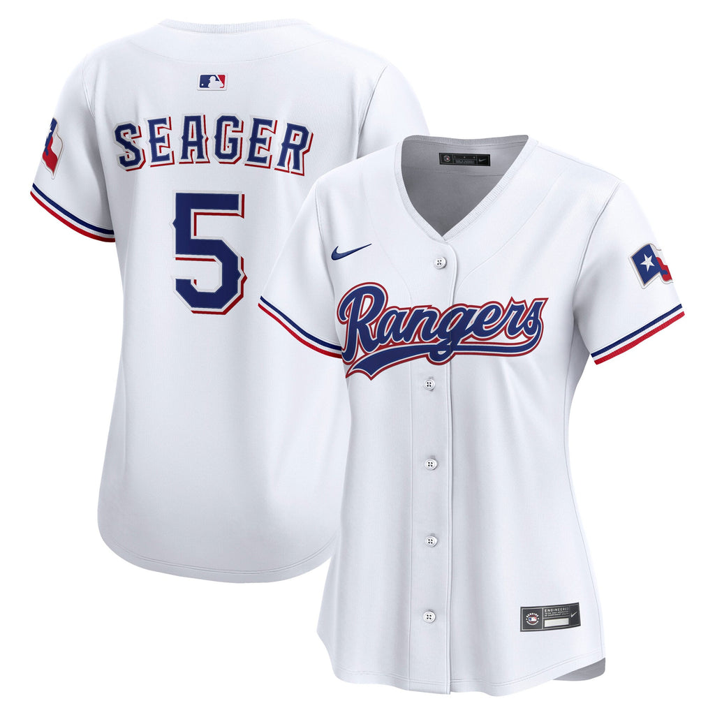 Women's Texas Rangers Corey Seager Nike White Home Limited Player Jersey - 2