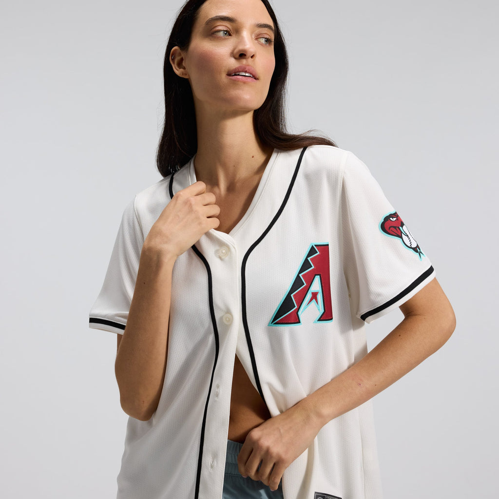 Women's Arizona Diamondbacks Nike Cream Home Limited Jersey - 10