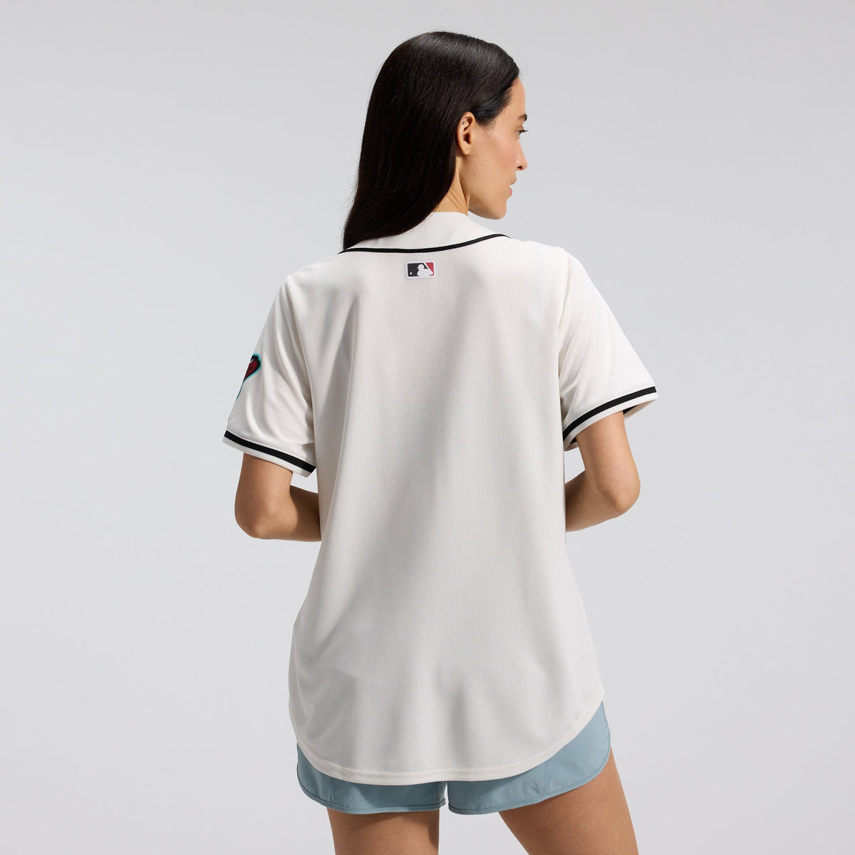 Women's Arizona Diamondbacks Nike Cream Home Limited Jersey - 3