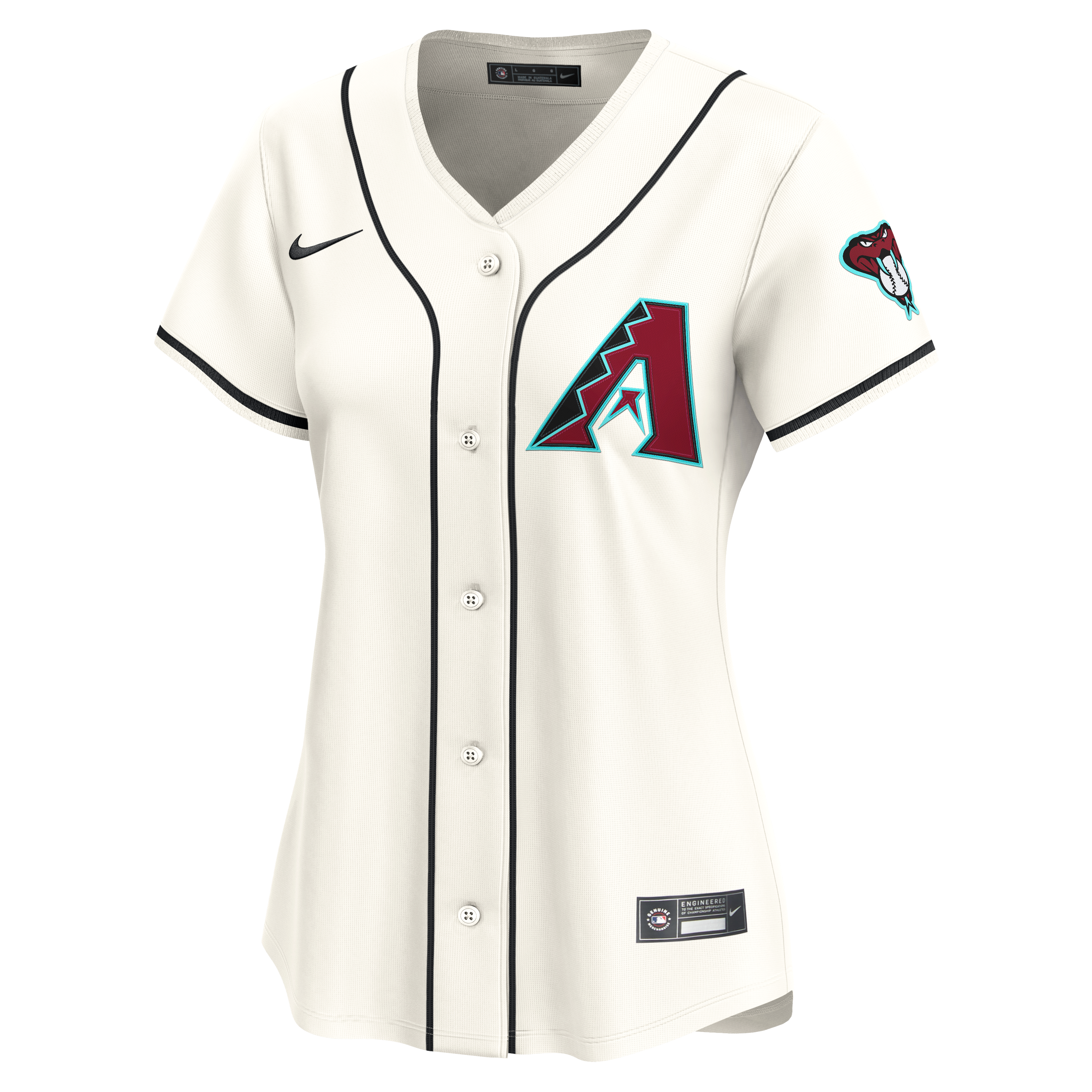 Women's Arizona Diamondbacks Nike Cream Home Limited Jersey - 6