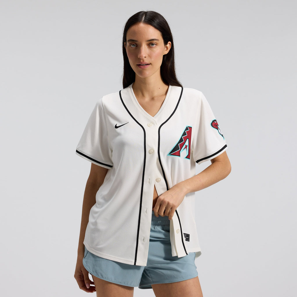 Women's Arizona Diamondbacks Nike Cream Home Limited Jersey