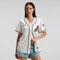 Women's Arizona Diamondbacks Nike Cream Home Limited Jersey