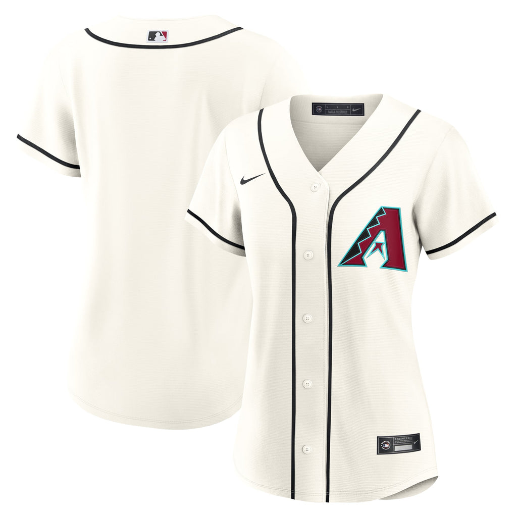Women's Arizona Diamondbacks Nike Cream Home Replica 2.0 Jersey - 2