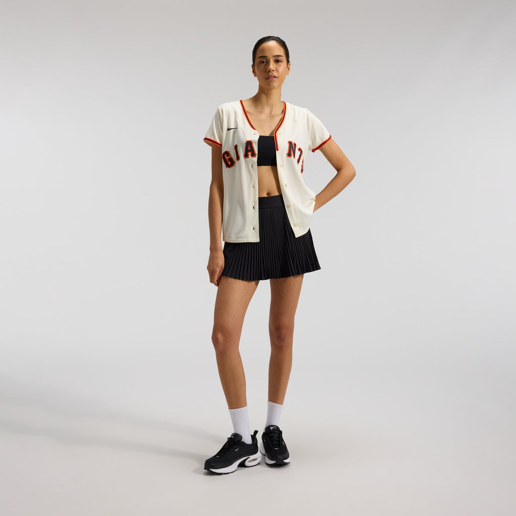 Women's San Francisco Giants Nike Cream Home Replica Team Jersey - 4