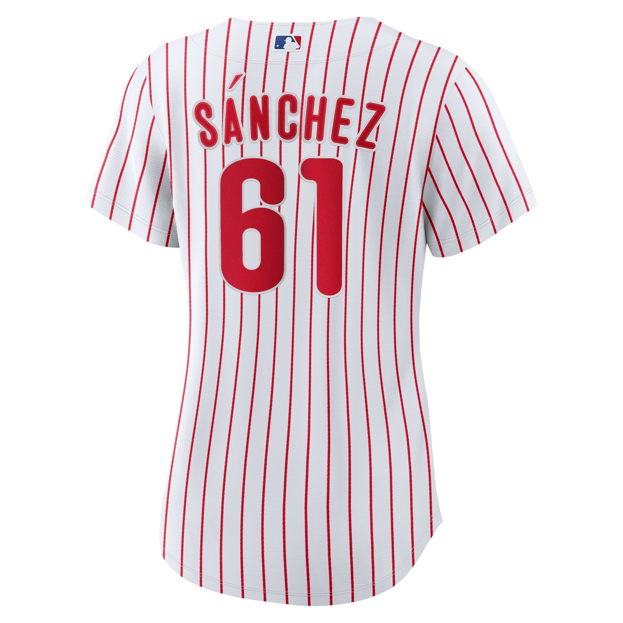 Women's Philadelphia Phillies Cristopher Sanchez Nike White Home Replica Jersey - 4