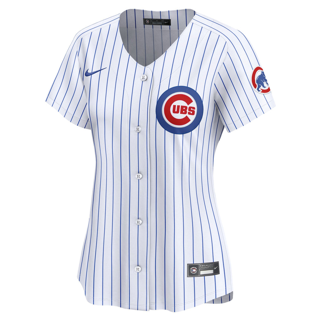 Women's Chicago Cubs Dansby Swanson Nike White Home Limited Player Jersey - 3
