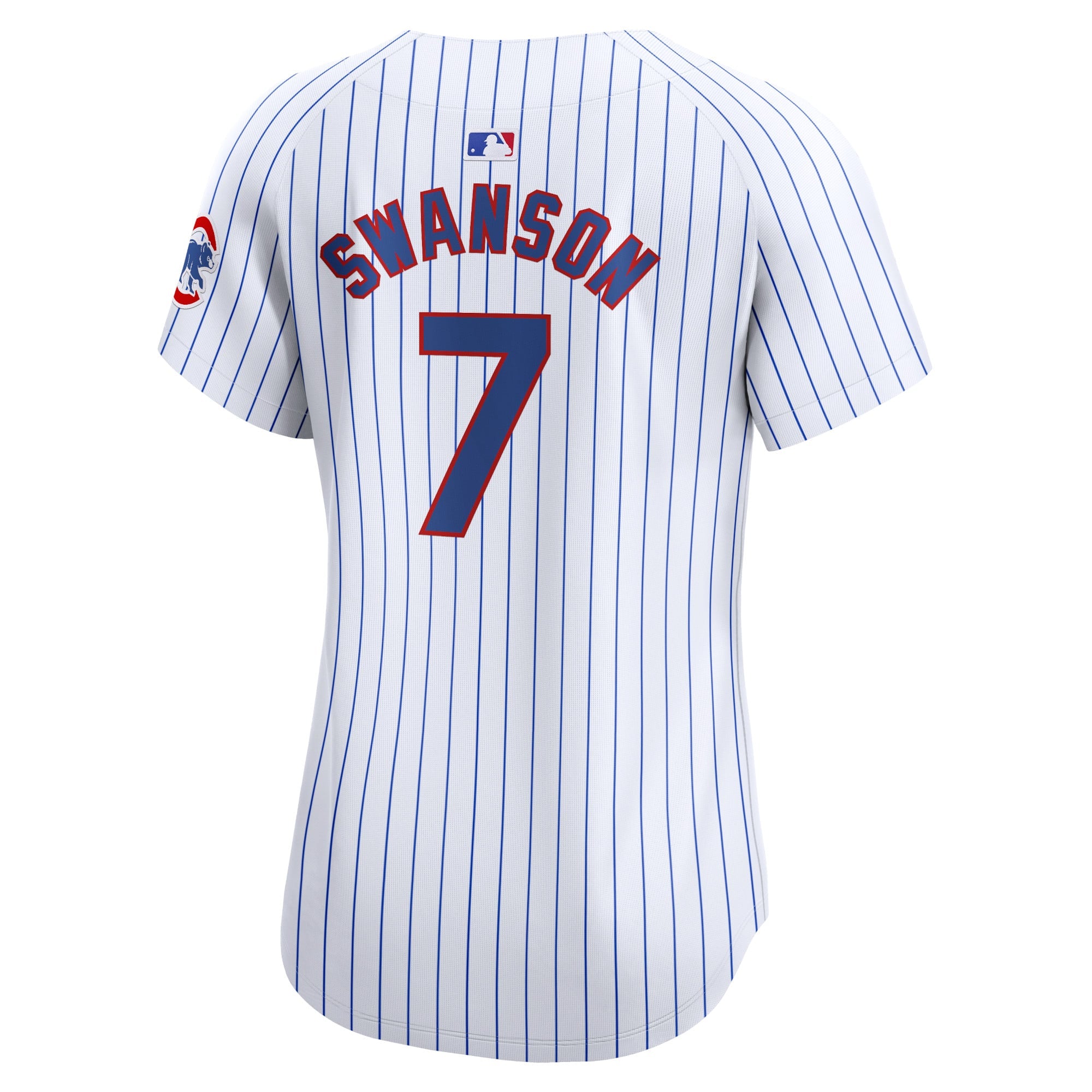 Women's Chicago Cubs Dansby Swanson Nike White Home Limited Player Jersey - 4