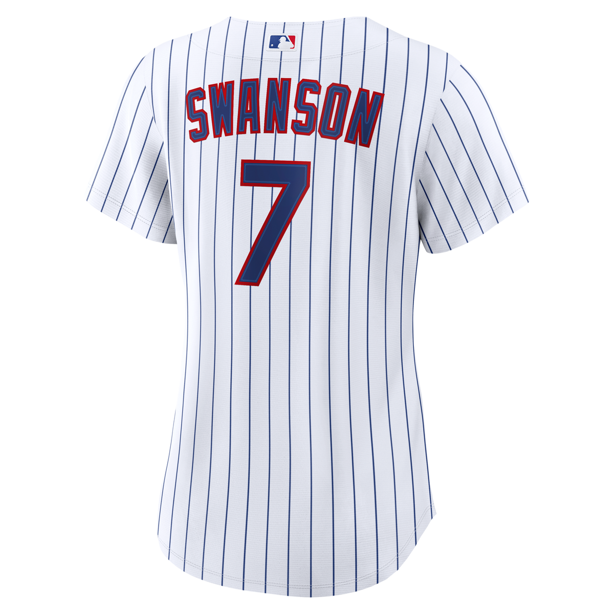 Women's Chicago Cubs Dansby Swanson Nike White Home Replica Jersey - 4