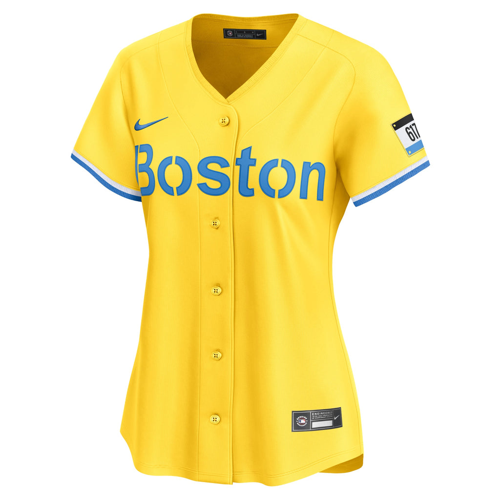 Women's Boston Red Sox David Ortiz Nike Gold City Connect Limited Jersey - 3
