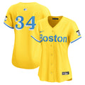 Women's Boston Red Sox David Ortiz Nike Gold City Connect Limited Jersey