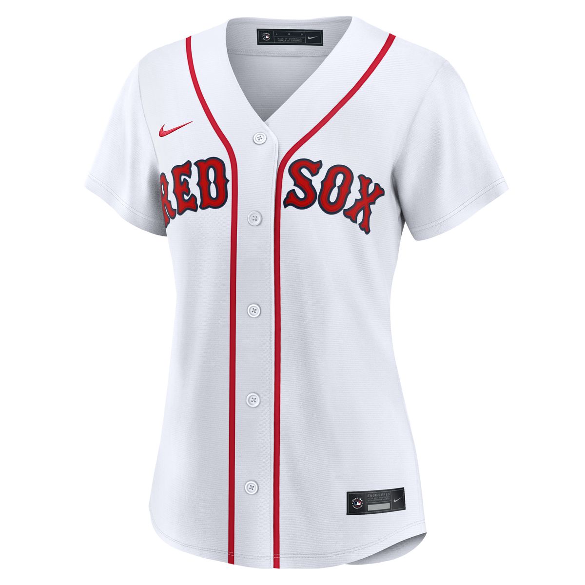 Women's Boston Red Sox David Ortiz Nike White Home Replica Player Jersey - 3