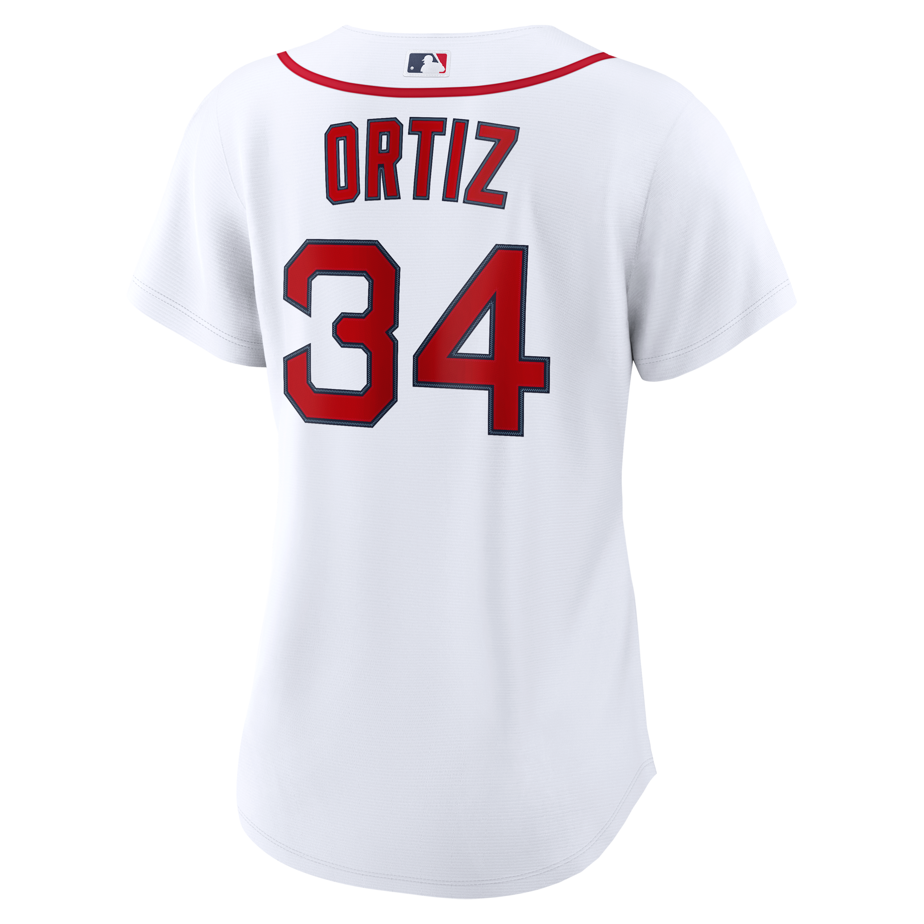 Women's Boston Red Sox David Ortiz Nike White Home Replica Player Jersey - 4