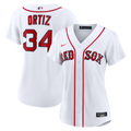 Women's Boston Red Sox David Ortiz Nike White Home Replica Player Jersey