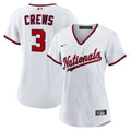 Women's Washington Nationals Dylan Crews Nike White Home Replica Jersey