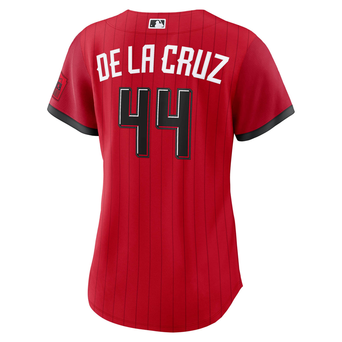 Women's Cincinnati Reds Elly De La Cruz Nike Red 2026 City Connect Stadium Jersey - 4