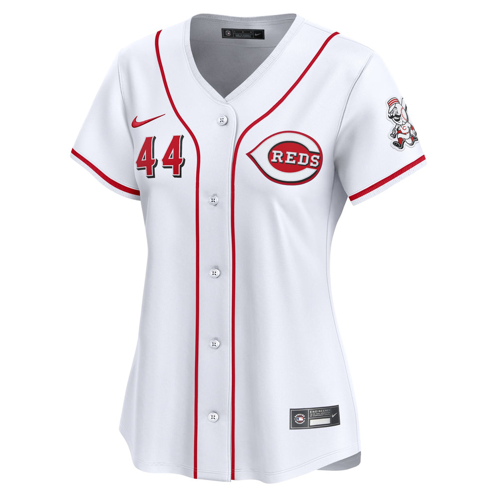 Women's Cincinnati Reds Elly De La Cruz Nike White Home Limited Player Jersey - 3