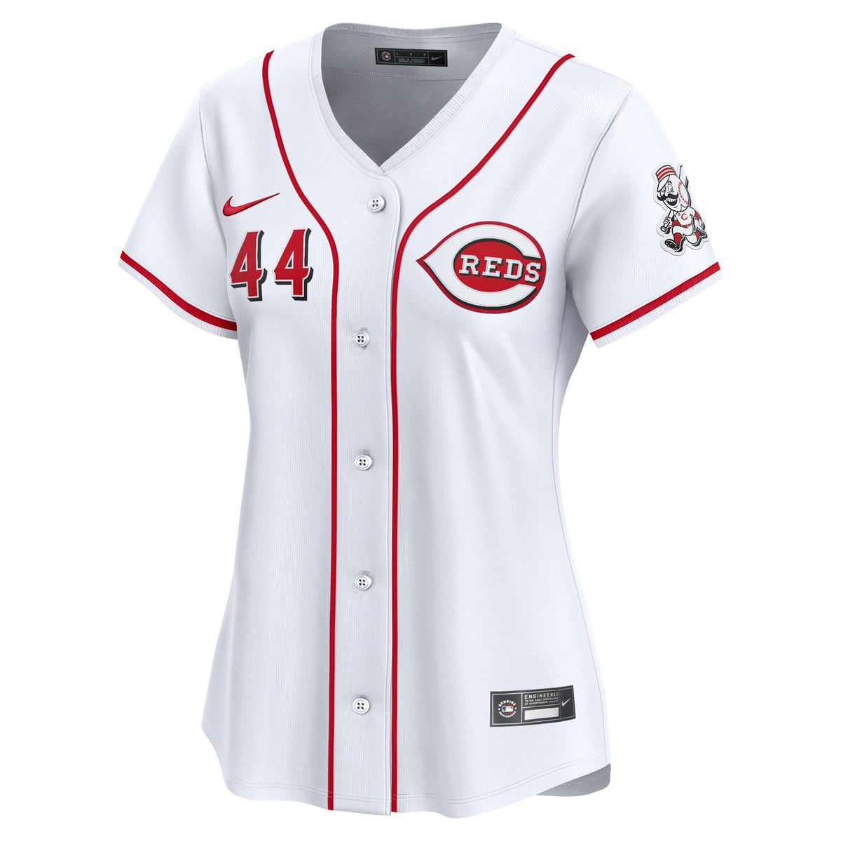 Women's Cincinnati Reds Elly De La Cruz Nike White Home Limited Player Jersey - 3