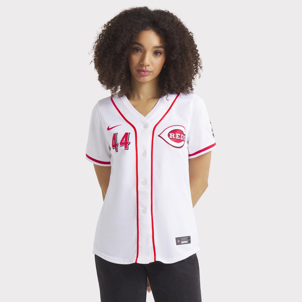 Women's Cincinnati Reds Elly De La Cruz Nike White Home Limited Player Jersey - 6