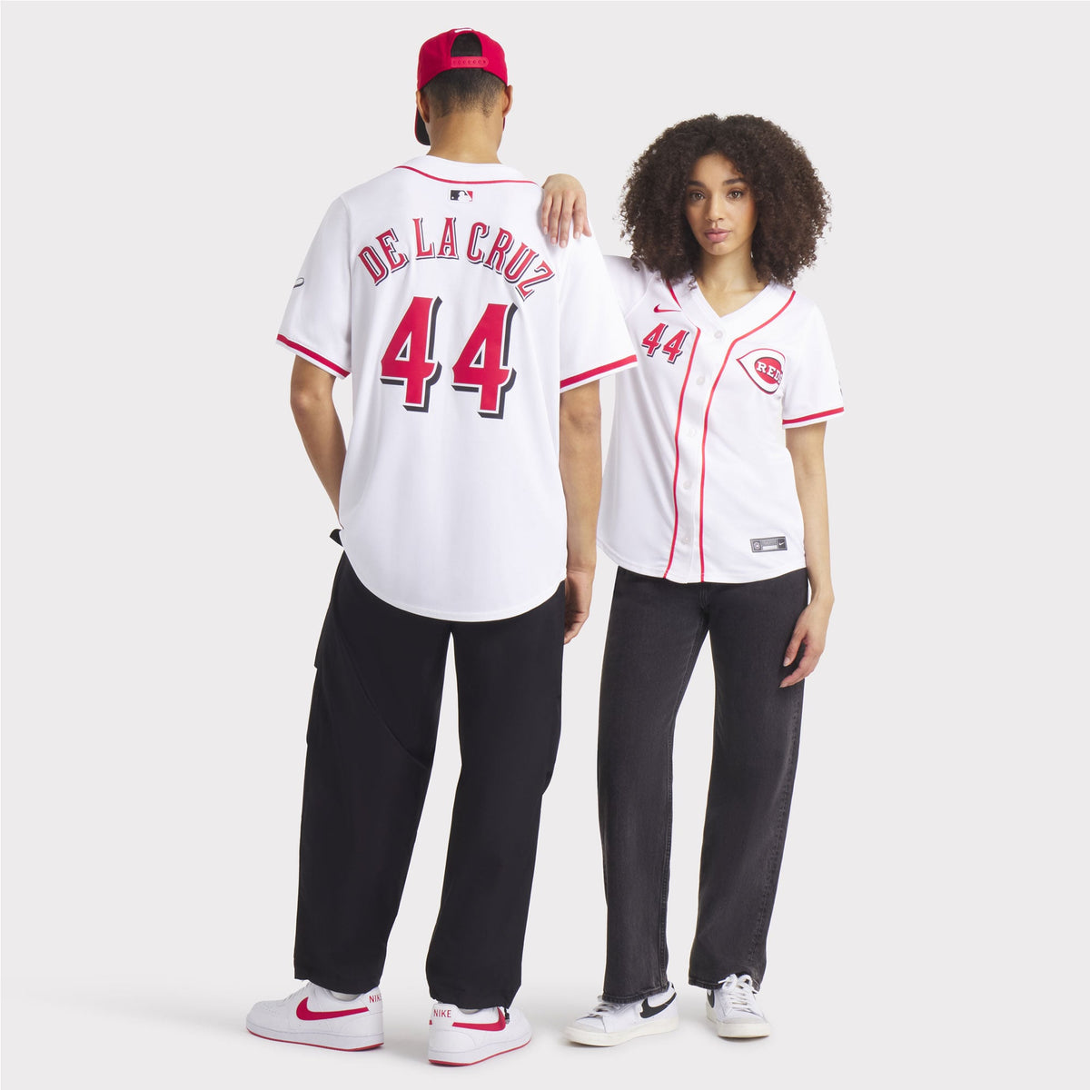 Women's Cincinnati Reds Elly De La Cruz Nike White Home Limited Player Jersey - 10