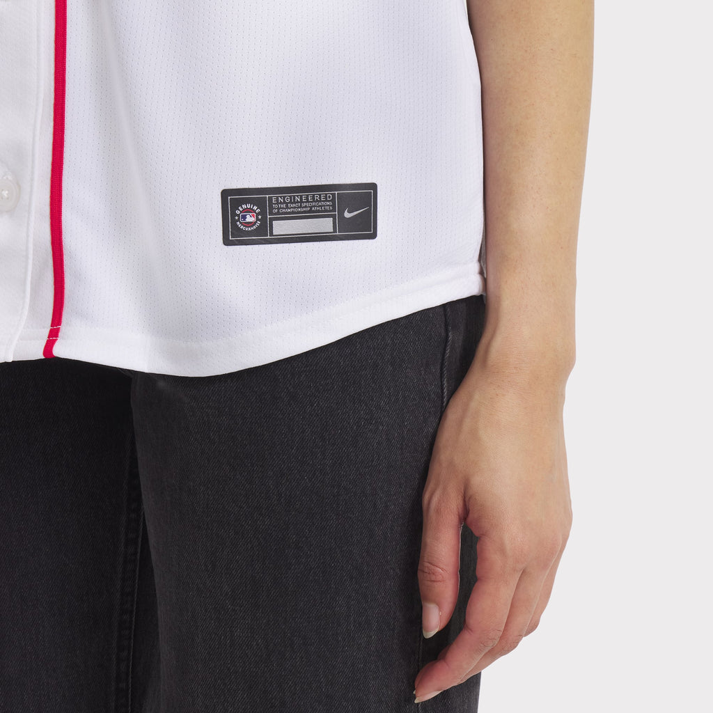Women's Cincinnati Reds Elly De La Cruz Nike White Home Limited Player Jersey - 11