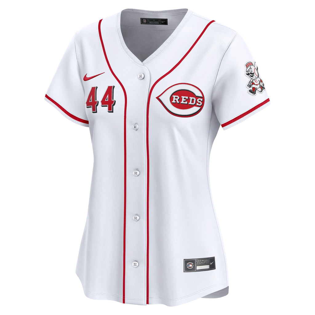 Women's Cincinnati Reds Elly De La Cruz Nike White Home Limited Player Jersey - 3