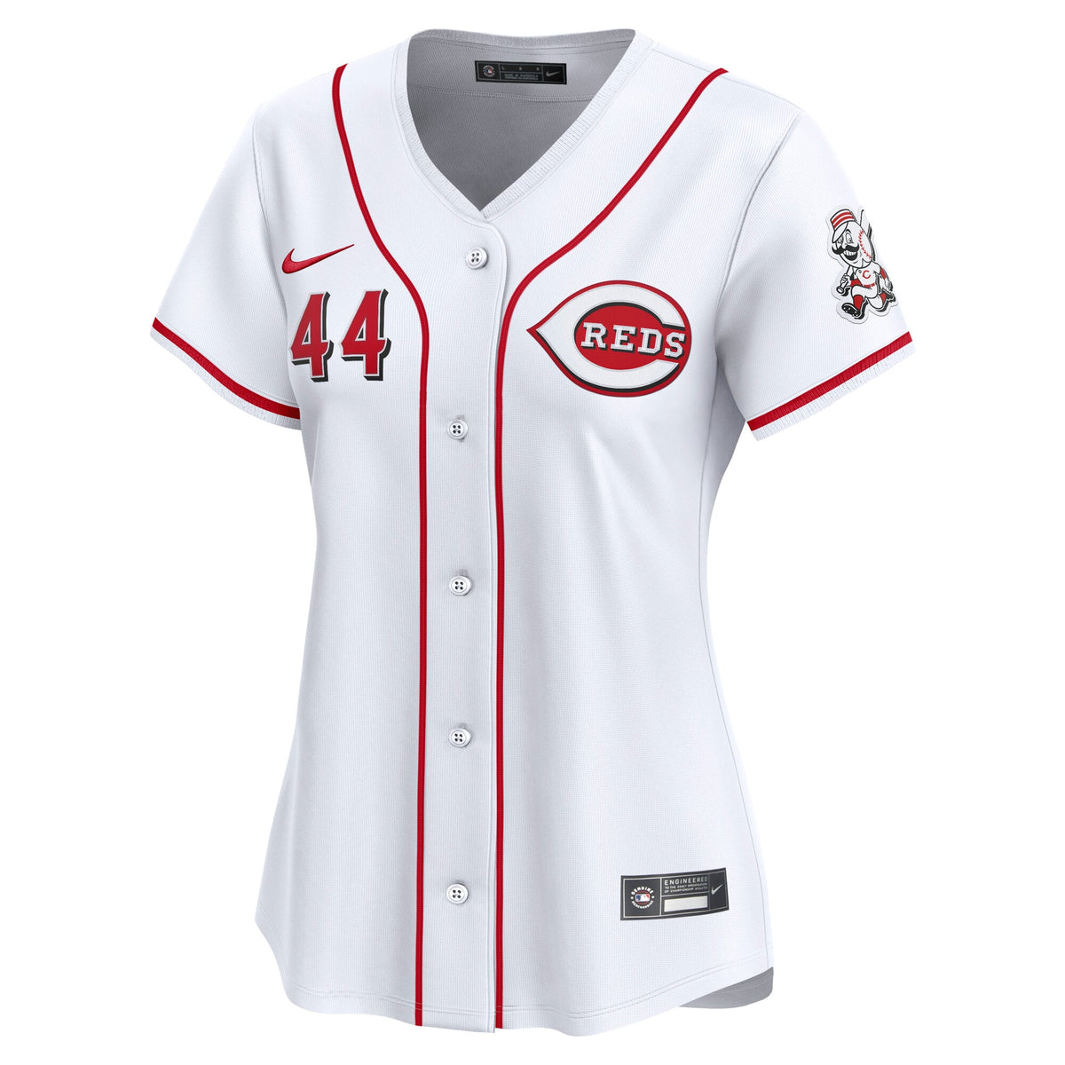 Women's Cincinnati Reds Elly De La Cruz Nike White Home Limited Player Jersey - 3