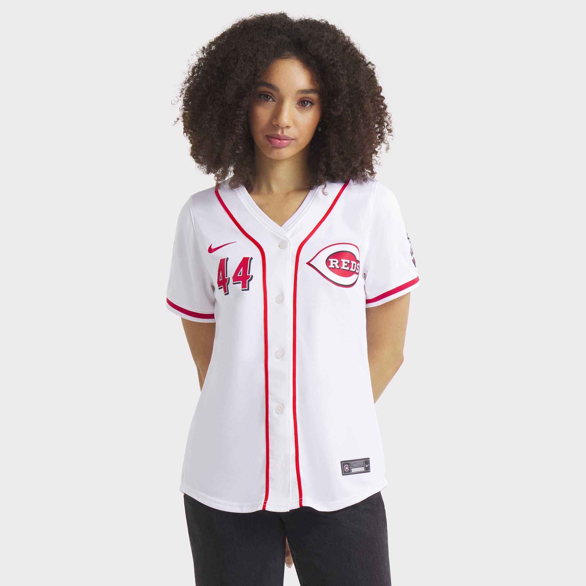 Women's Cincinnati Reds Elly De La Cruz Nike White Home Limited Player Jersey - 5