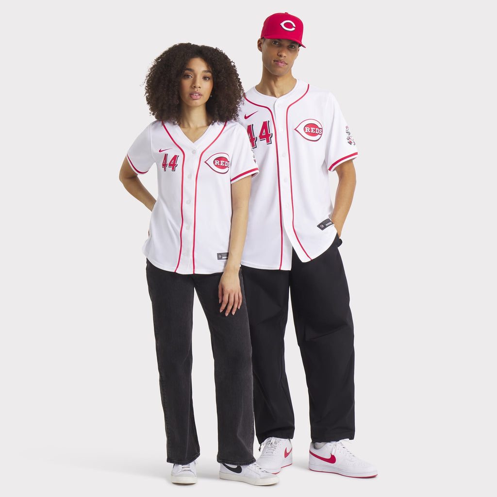 Women's Cincinnati Reds Elly De La Cruz Nike White Home Limited Player Jersey - 8