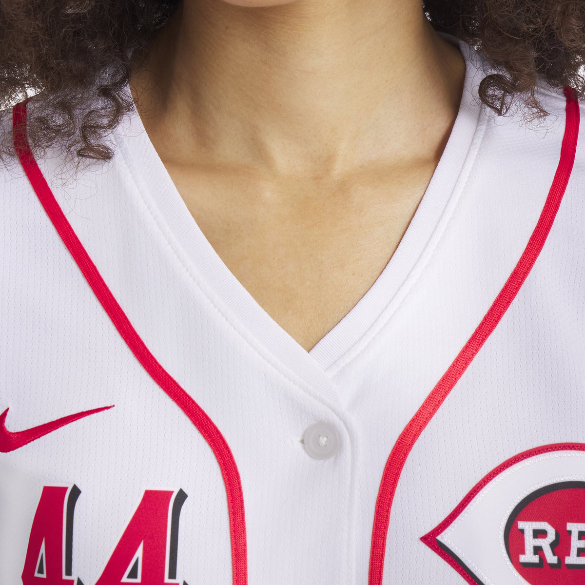 Women's Cincinnati Reds Elly De La Cruz Nike White Home Limited Player Jersey - 9