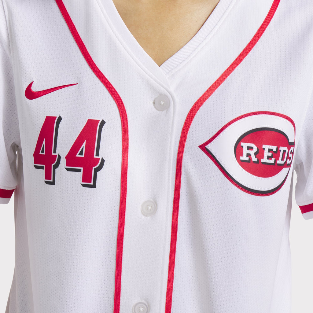 Women's Cincinnati Reds Elly De La Cruz Nike White Home Limited Player Jersey - 10