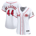 Women's Cincinnati Reds Elly De La Cruz Nike White Home Limited Player Jersey