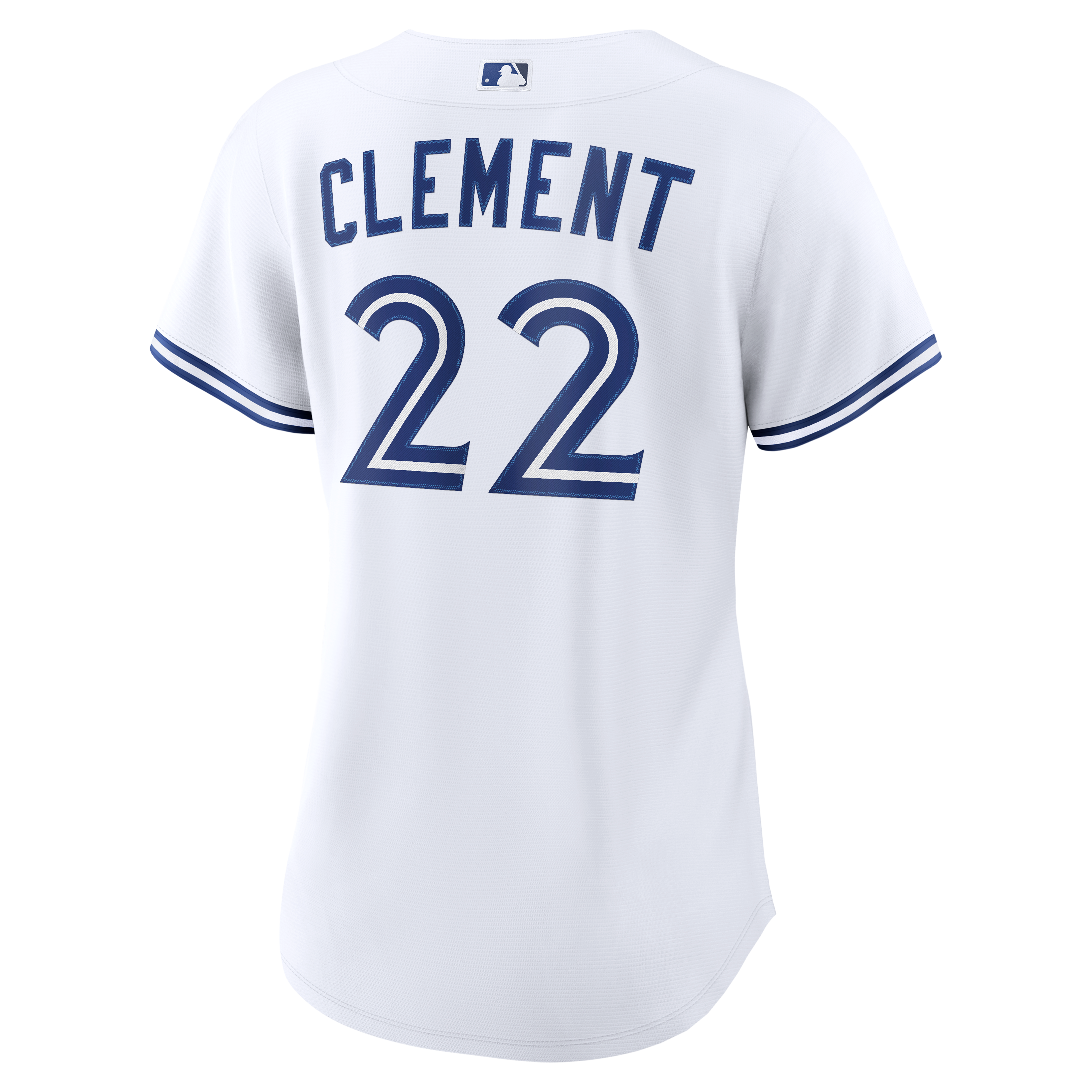 Women's Toronto Blue Jays Ernie Clement Nike White Home Replica Jersey - 4