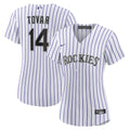 Women's Colorado Rockies Ezequiel Tovar Nike White Home Replica Jersey