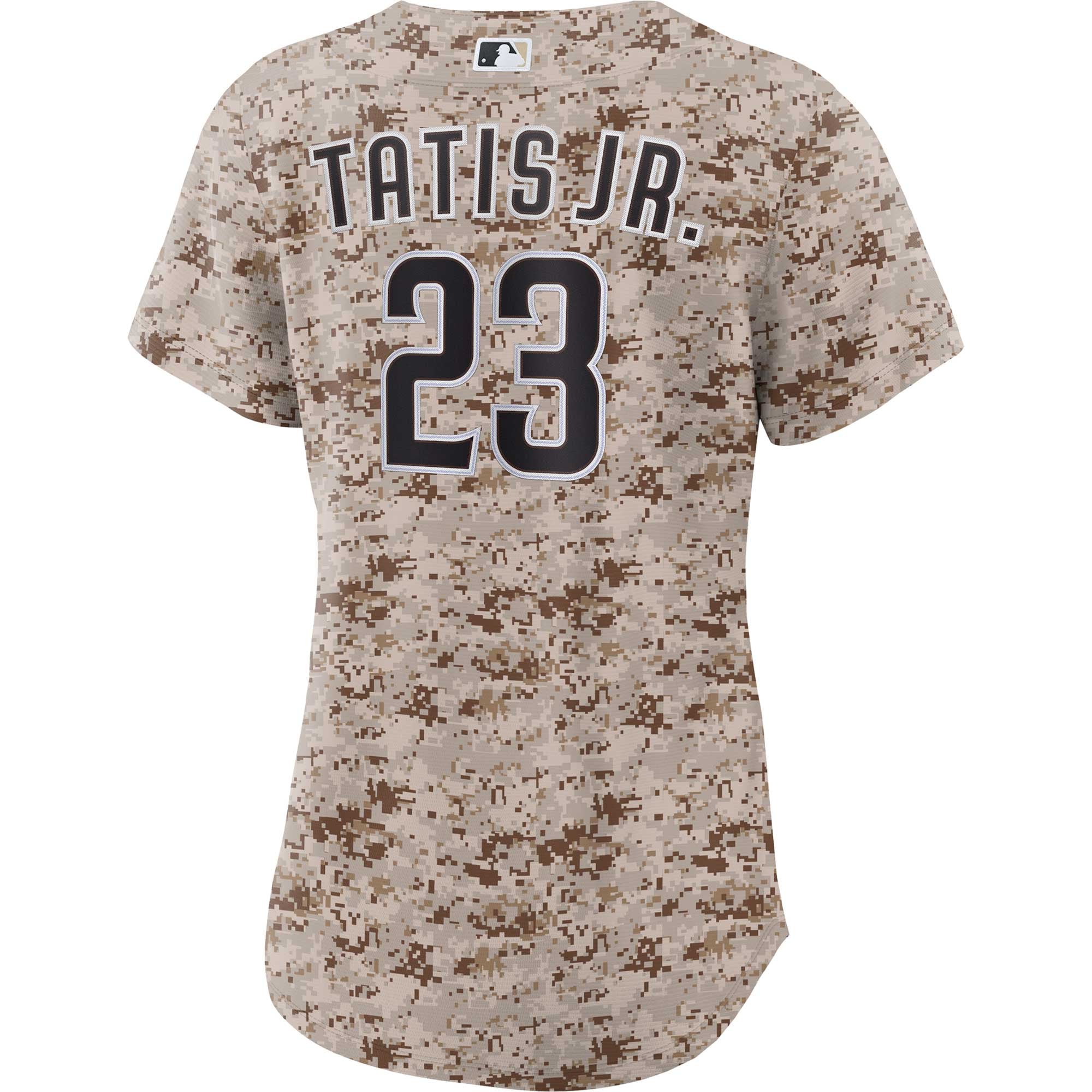 Women's San Diego Padres Fernando Tatis Jr. Nike Camo USMC Alternate Replica Player Jersey - 4