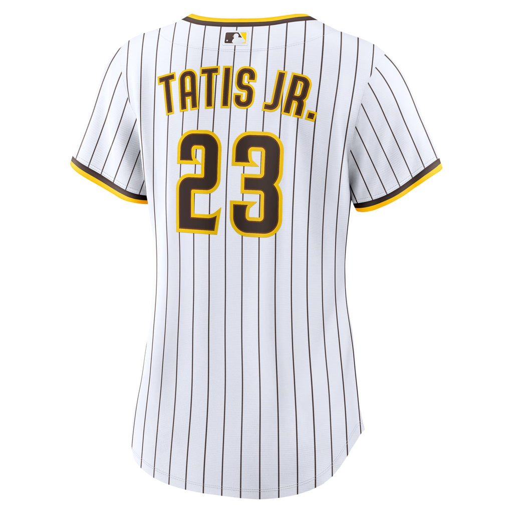 Women's San Diego Padres Fernando Tatis Jr. Nike White Home Replica Jersey - 4