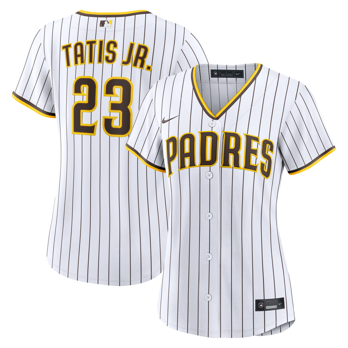 Women's San Diego Padres Fernando Tatis Jr. Nike White Home Replica Jersey