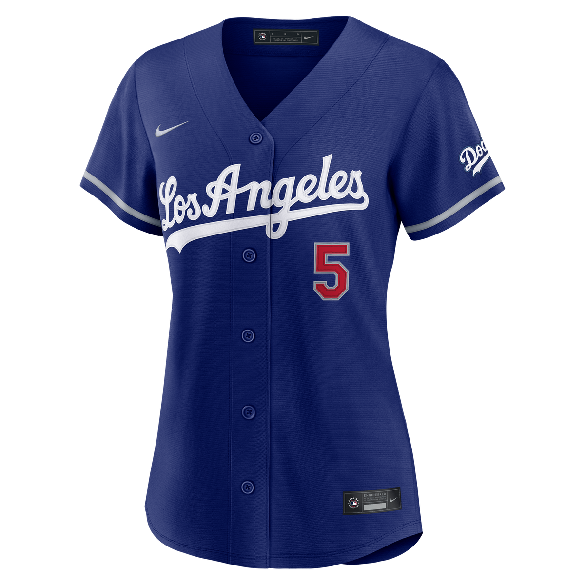 Women's Los Angeles Dodgers Freddie Freeman Nike Royal Alternate Stadium Jersey - 3