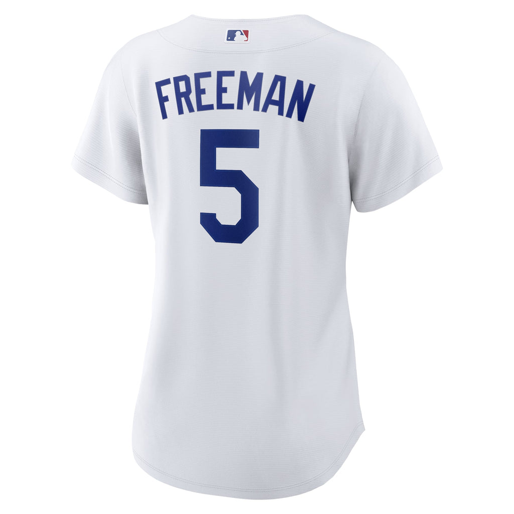 Women's Los Angeles Dodgers Freddie Freeman Nike White Home Replica Jersey - 4