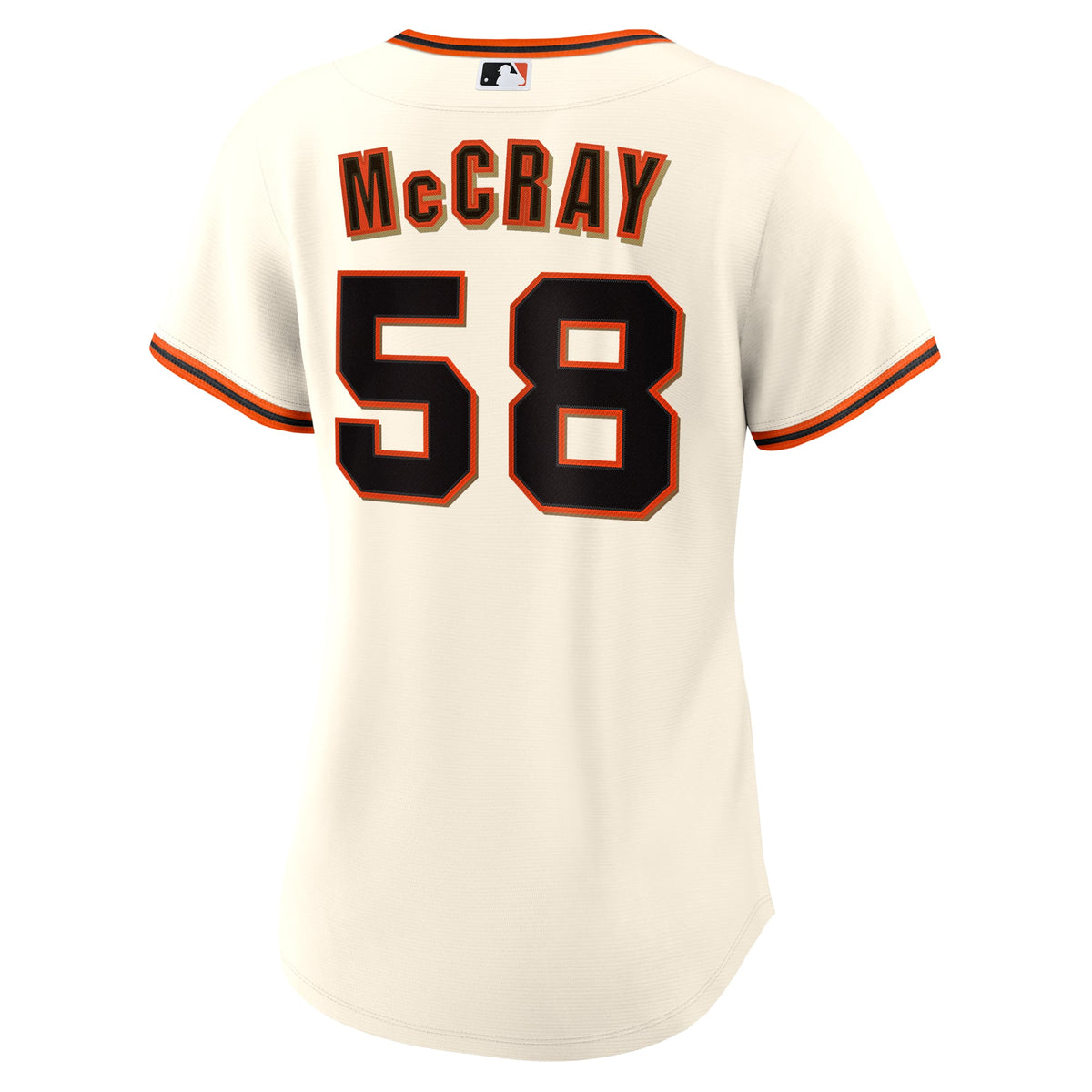 Women's San Francisco Giants Grant McCray Nike Cream Home Replica Jersey - 4