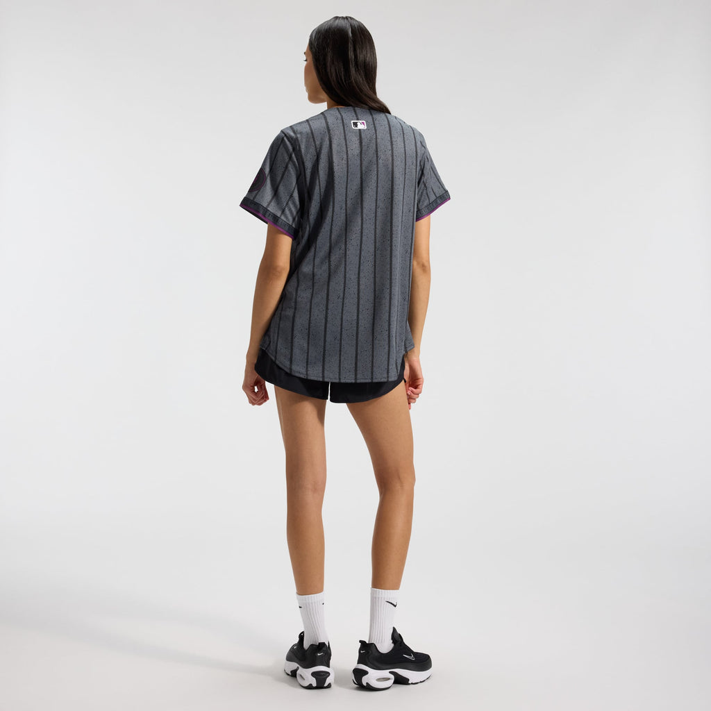 Women's New York Mets Nike Gray City Connect Limited Jersey - 5