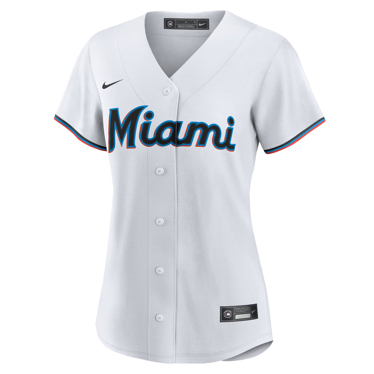 Women's Miami Marlins Griffin Conine Nike White Home Replica Jersey - 3