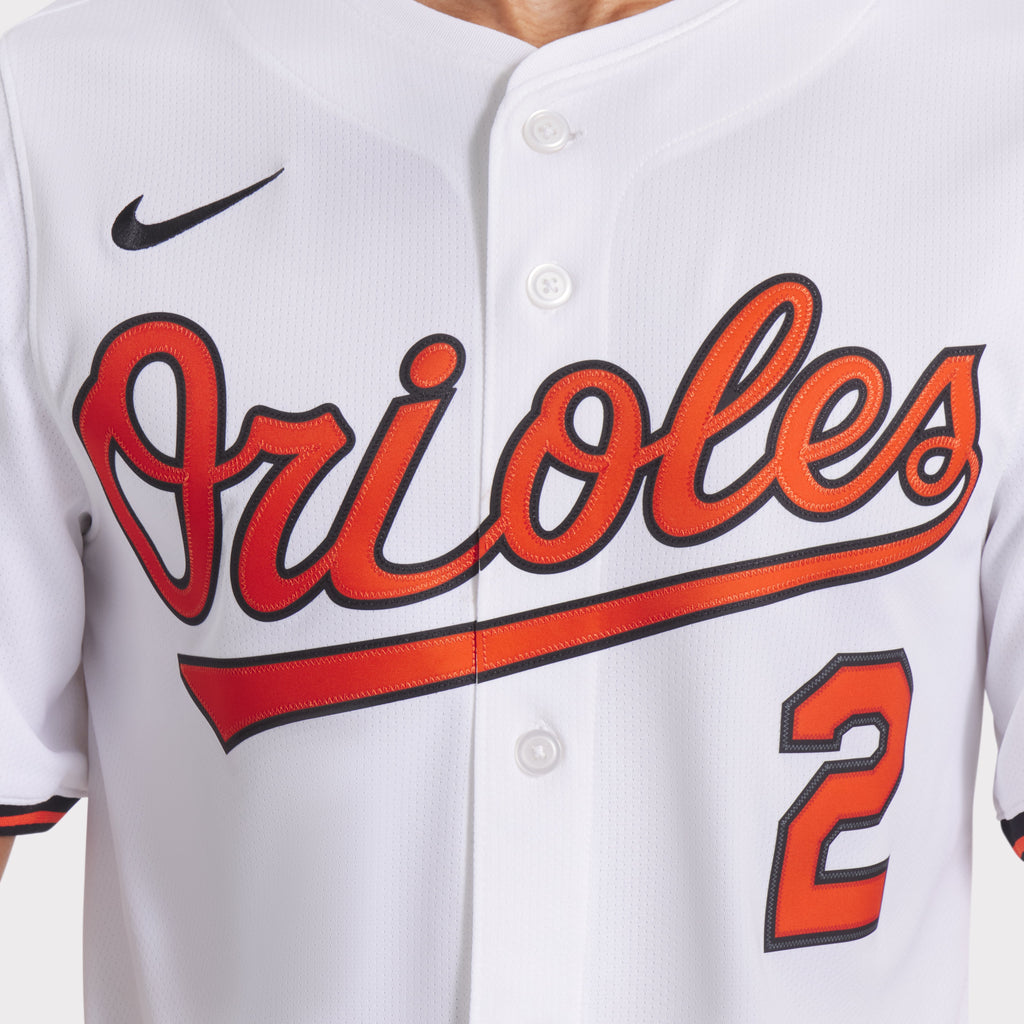 Women's Baltimore Orioles Gunnar Henderson Nike White Home Limited Player Jersey - 9
