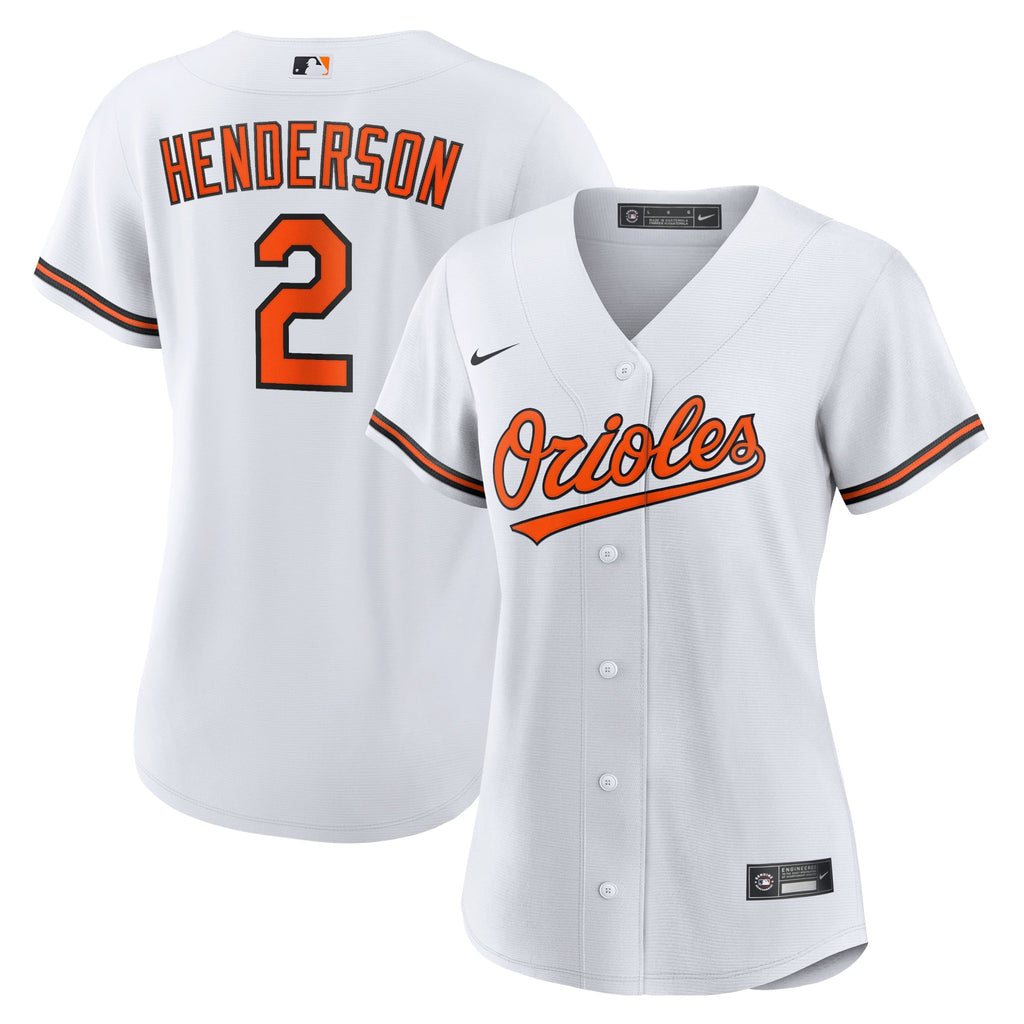 Women's Baltimore Orioles Gunnar Henderson Nike White Replica Player Jersey - 2