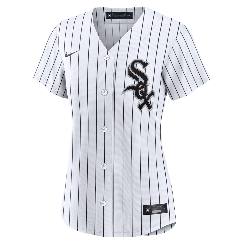 Women's Chicago White Sox Huascar Brazoban Nike White Home Replica Jersey - 5