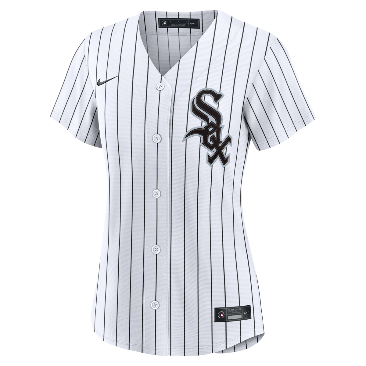 Women's Chicago White Sox Huascar Brazoban Nike White Home Replica Jersey - 5