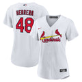 Women's St. Louis Cardinals Ivan Herrera Nike White Home Replica Jersey